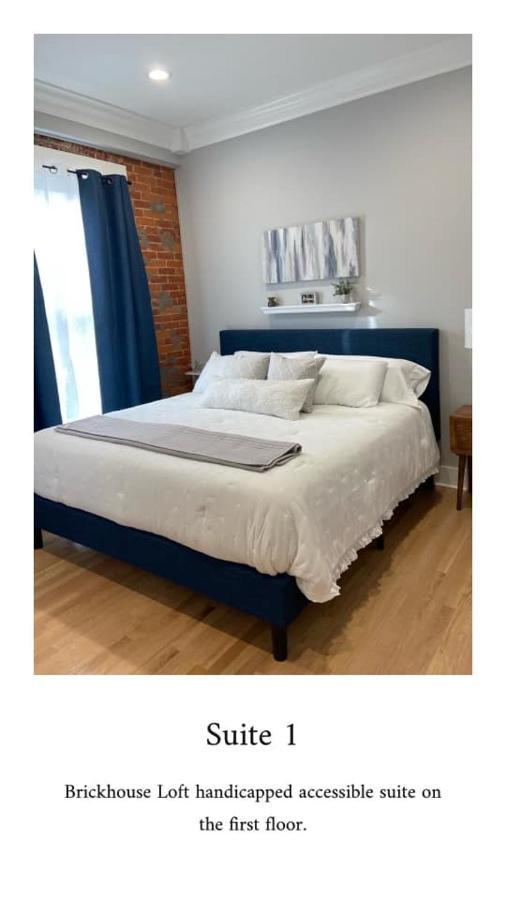 Brickhouse Loft - A Boutique Hotel Martinsville Eksteriør billede